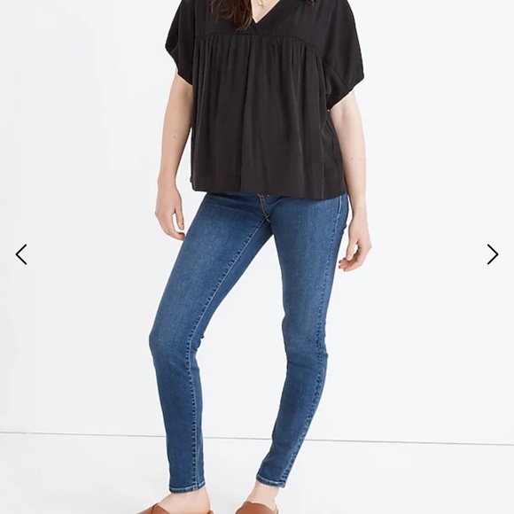 Maternity Over-the-Belly Skinny Jeans in Coronet Wash - Picture 5 of 12